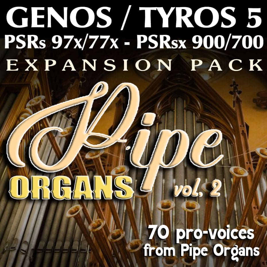 Yamaha Arranger Pipe & Church Organs Expansion Pack