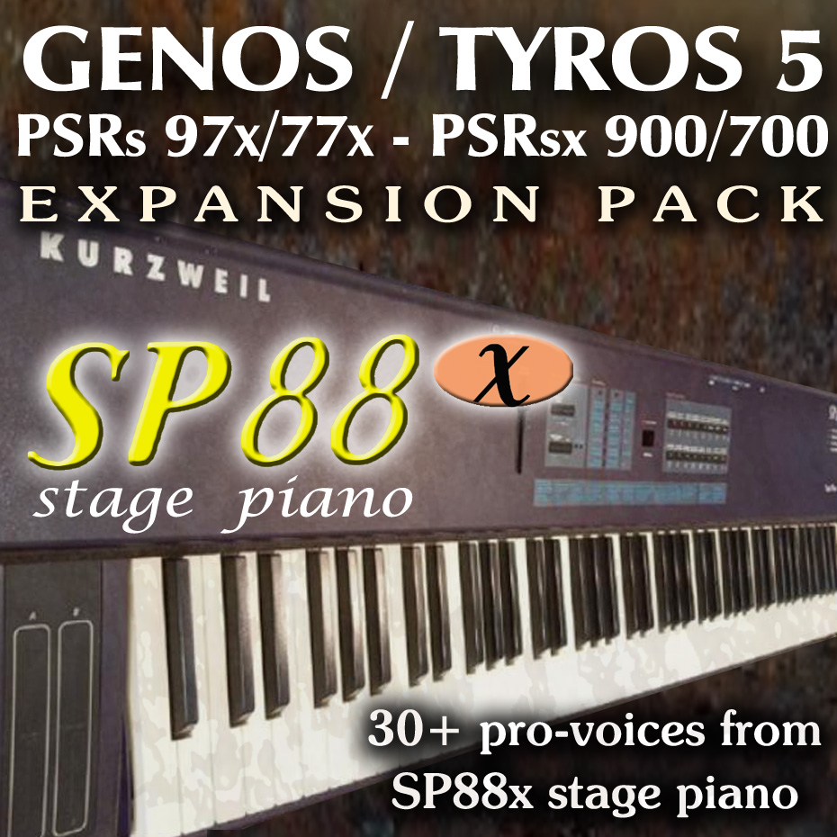 Kurtzweil SP88x Stage Piano Expansion Pack for Yamaha Arrangers